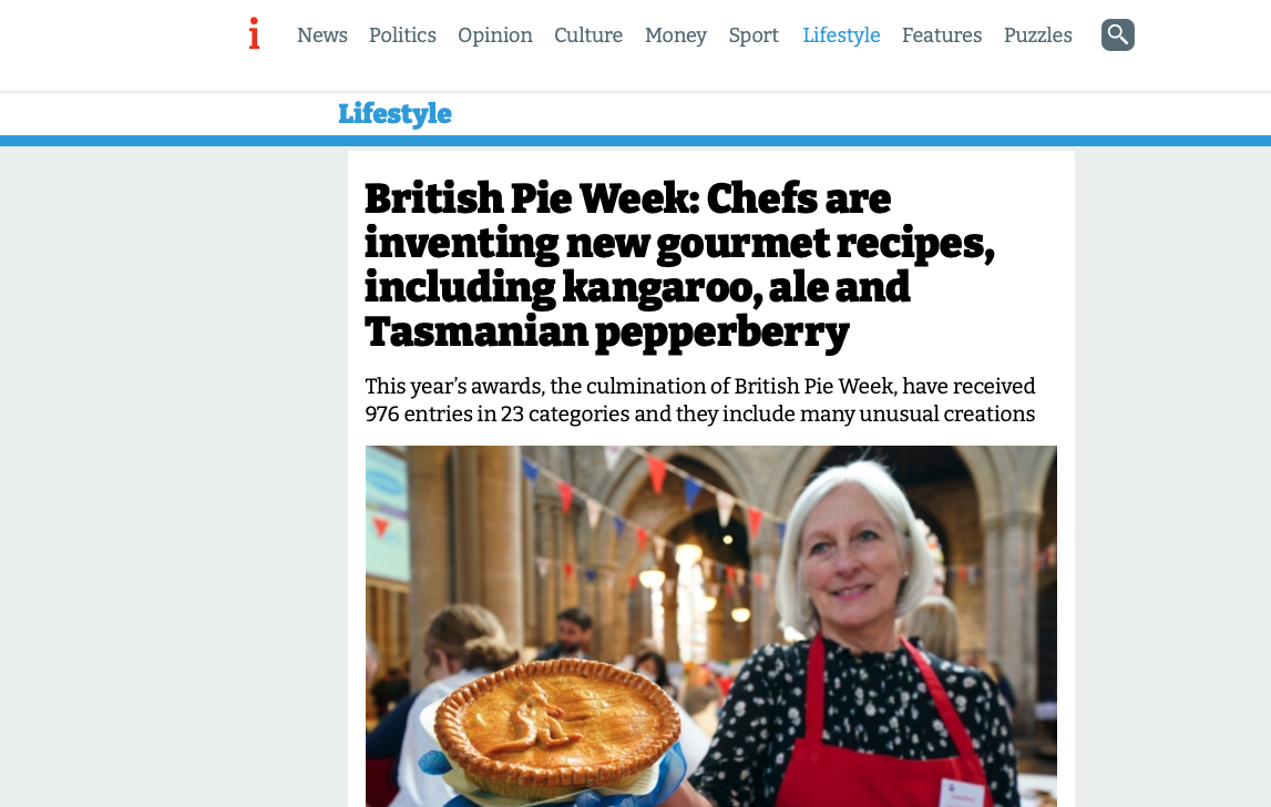 inews, Lifestyle